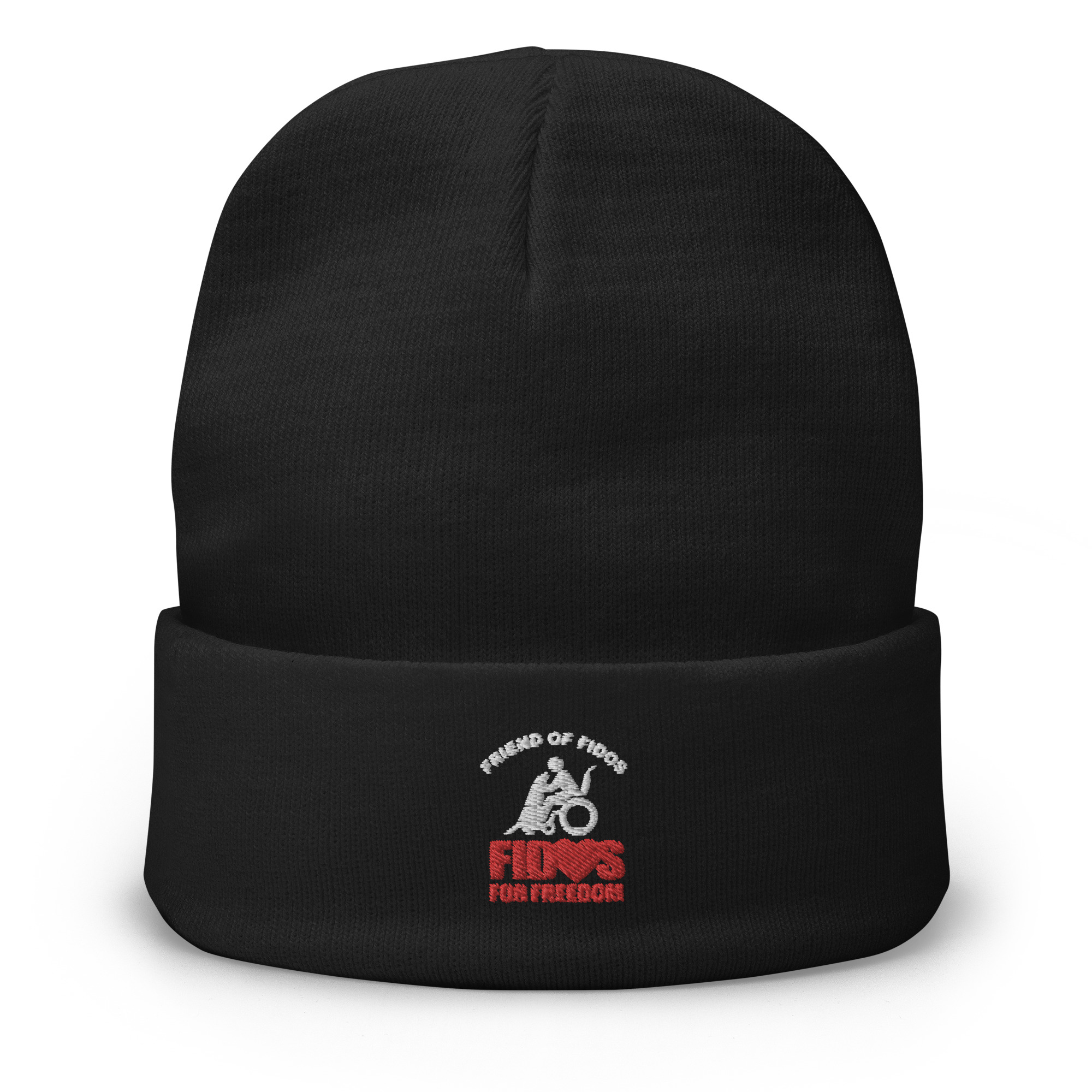 Friend of Fidos Embroidered Beanie