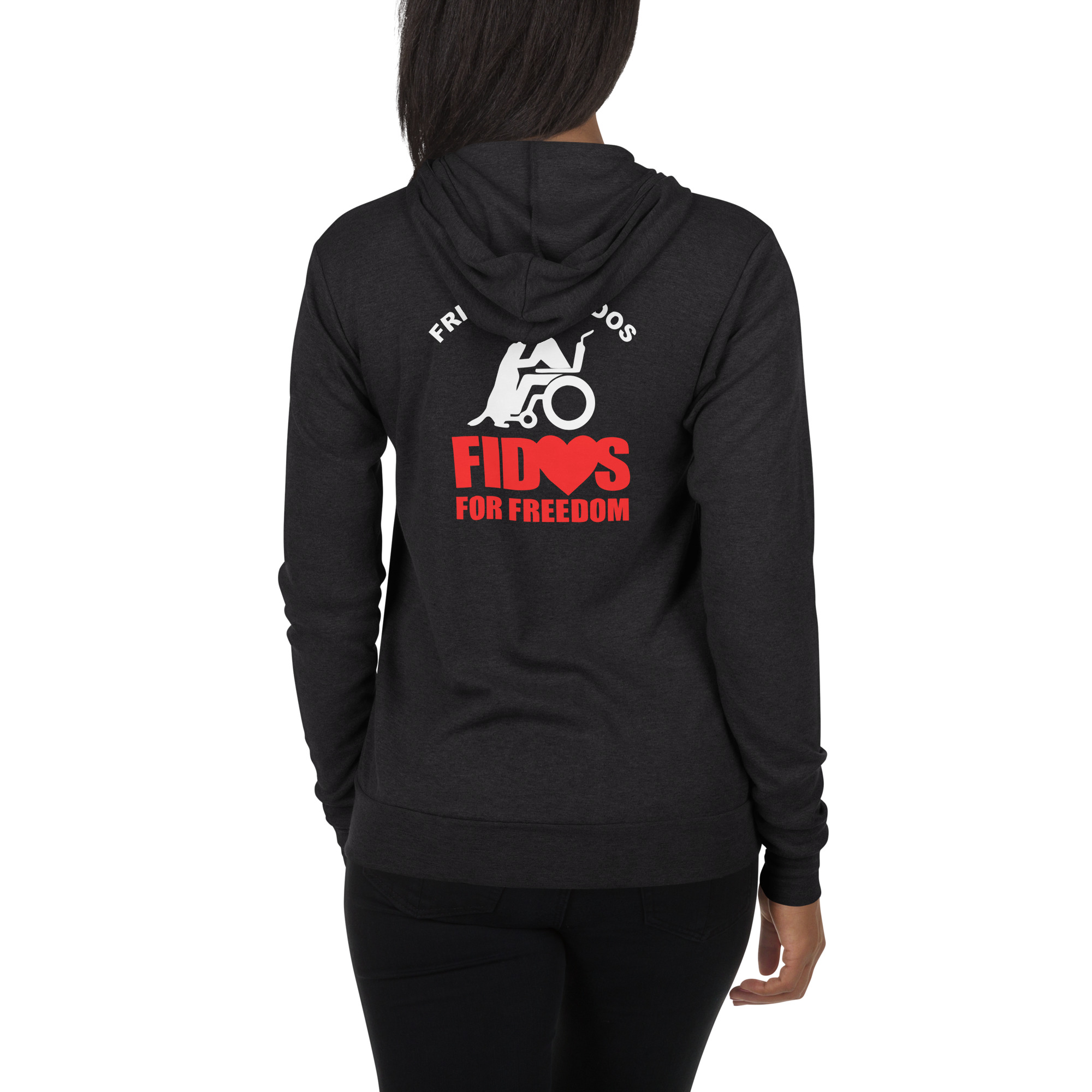 Women’s Friend of Fidos Unisex zip hoodie
