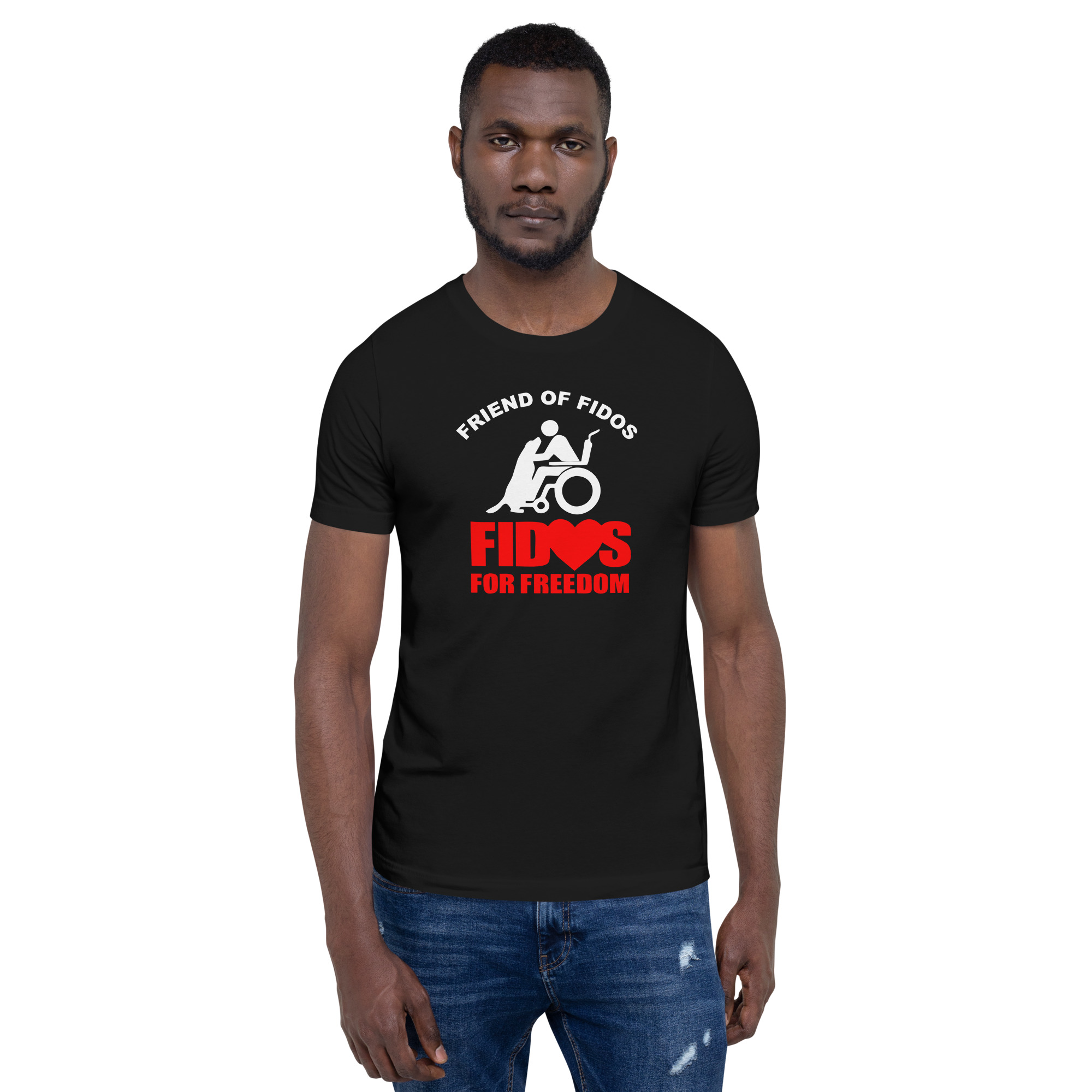 Mens Friend of Fidos t-shirt